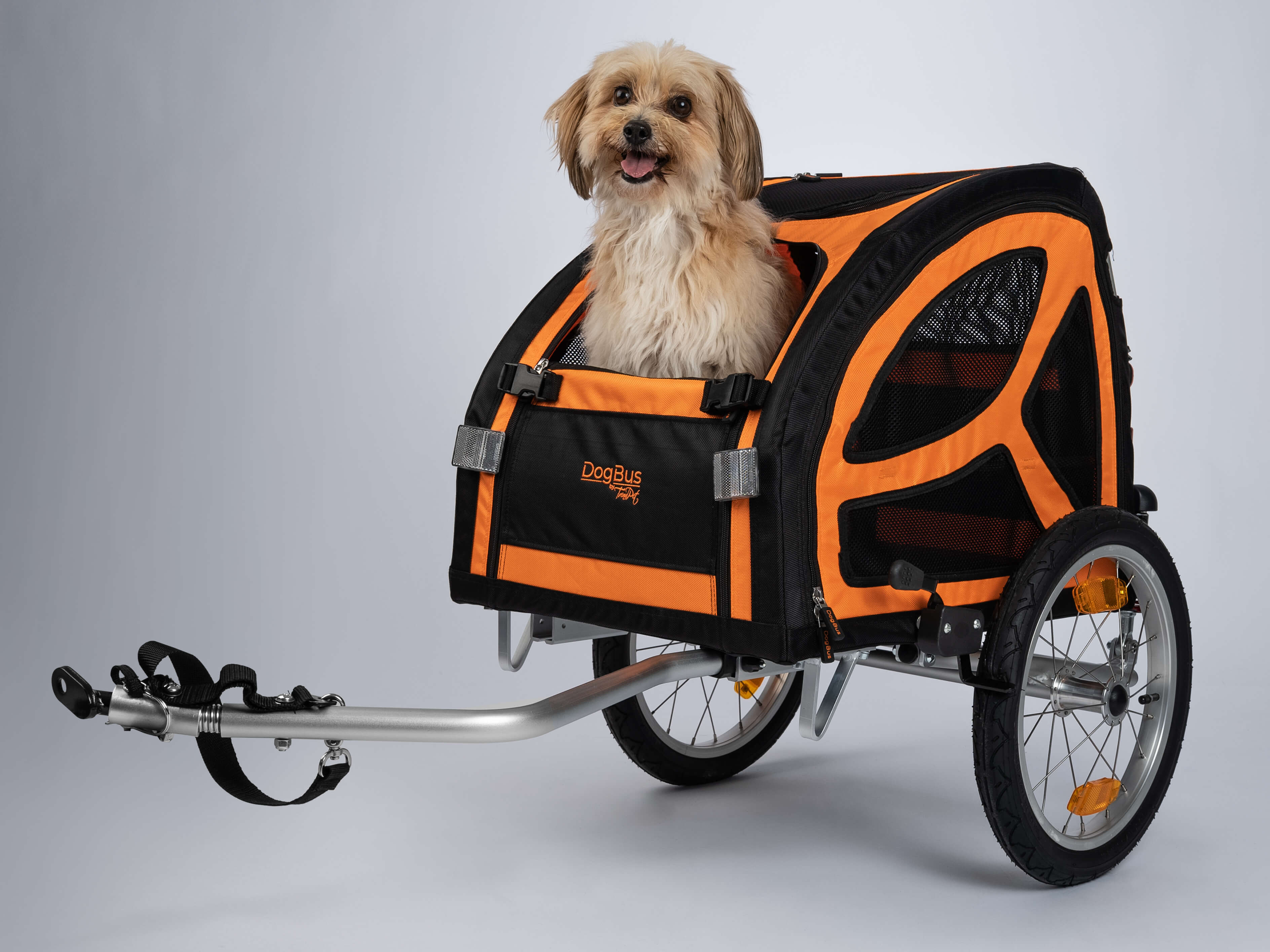 TrendPet DogBus S - Gefederter Fahrradanhänger für kleine bis mittlere Hunde, Fahrradanhänger, Fahrradanhänger & Biking, Hunde