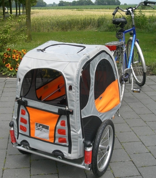 Comfort Wagon M, Aluminiumhänger mit Federung